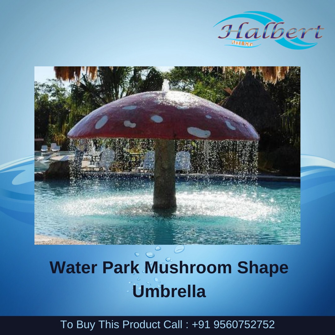 WATER PARK MUSHROOM SHAPE UMBRELLA