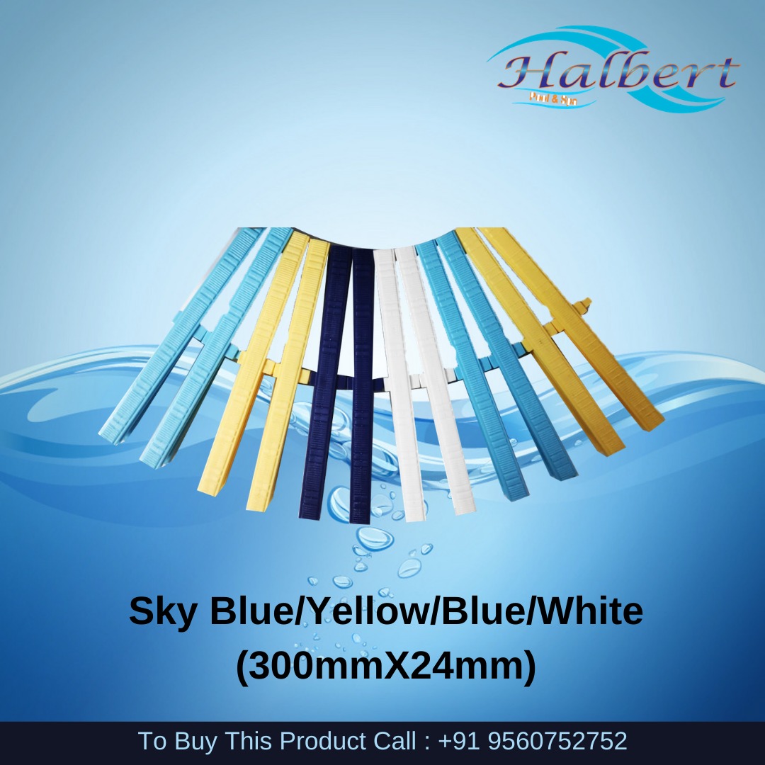 Sky Blue/Yellow/Blue/White (300mmX24mm)