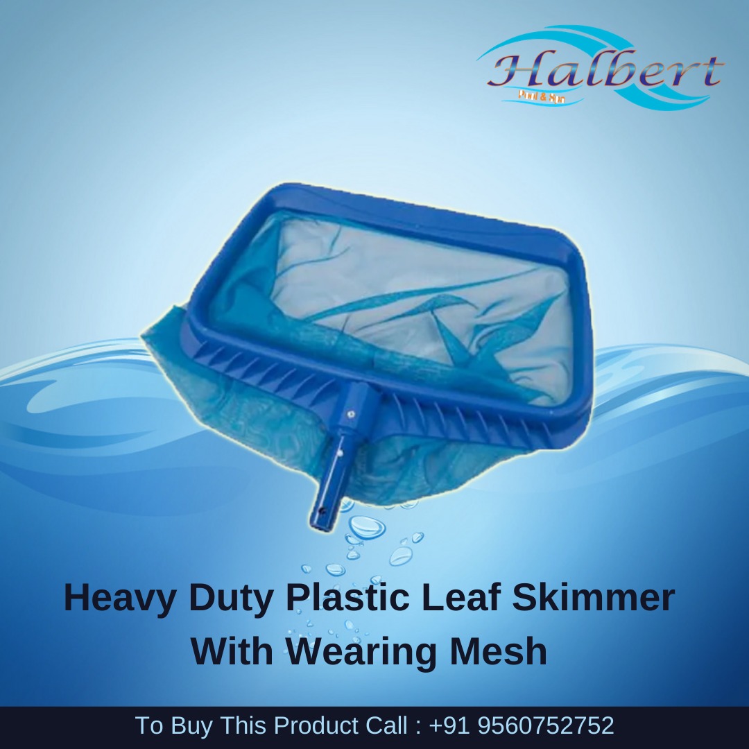 Heavy Duty Plastic Leaf Skimmer with Wearing Mesh