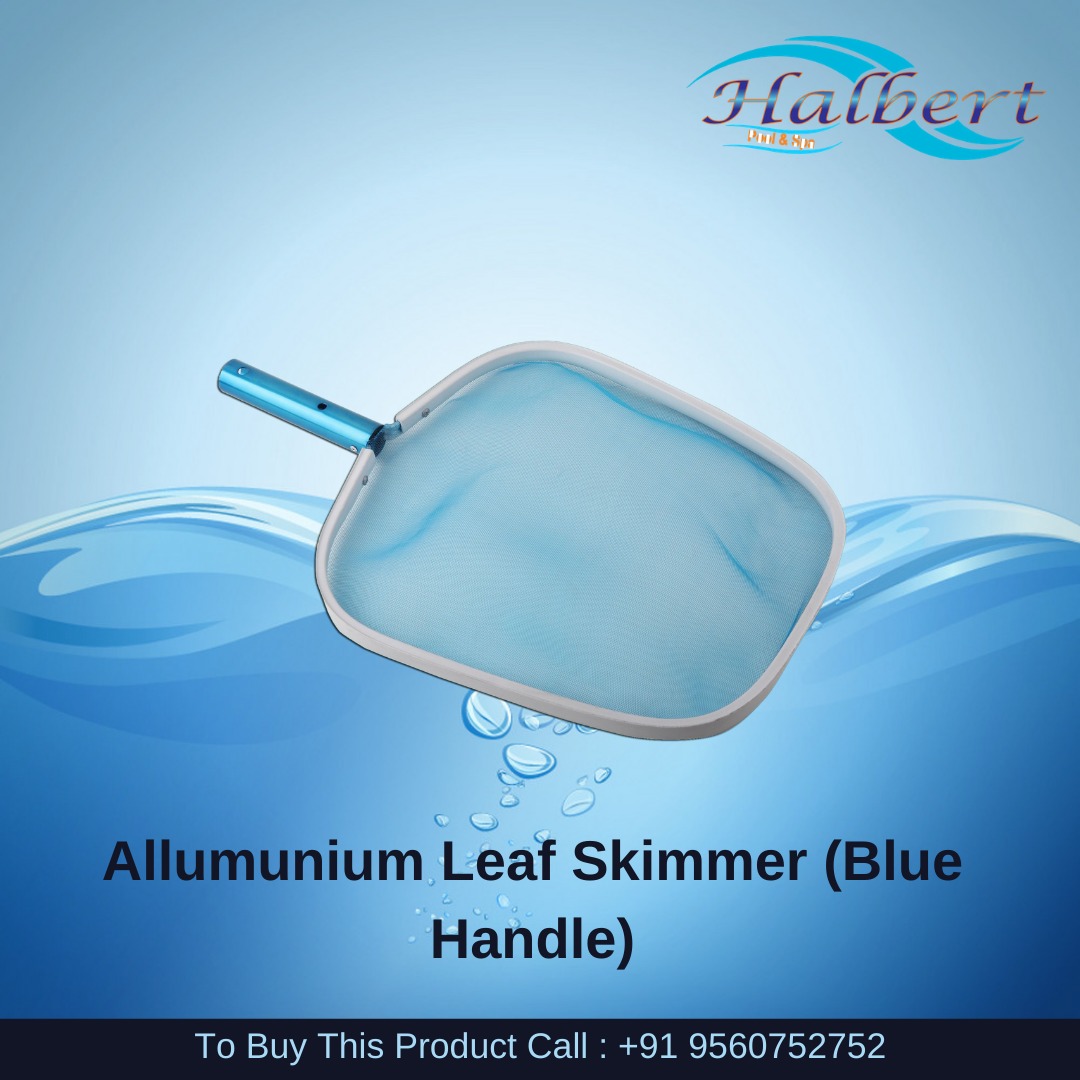 Aluminum Leaf Skimmer Blue Handle