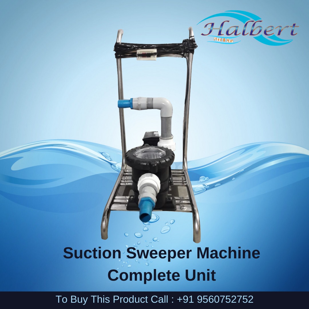 Suction Sweeper Machine Complete Unit